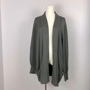 Vintage SIDEFFECTS Open Front Cardigan with large front pockets